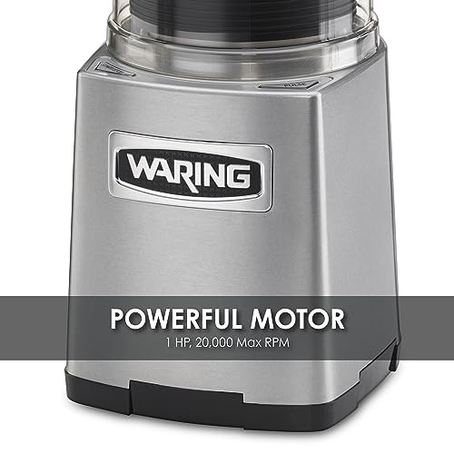 Waring Commercial WSG60 3 Cup Spice Grinder, 1 HP Motor, 20,000 RPM's, Pulse Actuation, Includes 2 stainless steel grinding-bowls-120V, 175W, 5-15 Phase Plug, 0.9 cu. ft. - Thumbnail 2