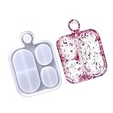 MLWSKERTY Einfach zu verwendende Silikonform für Hakenablage und Aufbewahrungsprojekte Einfach für Experten, die robuste Gegenstände herstellen, Hakenablage Organizer