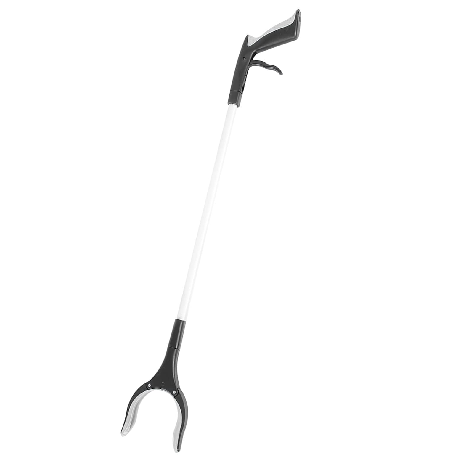 Fockety Pinza de Alcance de Ayuda para Movilidad, Herramienta de Recogida para Discapacitados Giratoria Larga de 90 Grados, ABS de Aluminio de 32,5"