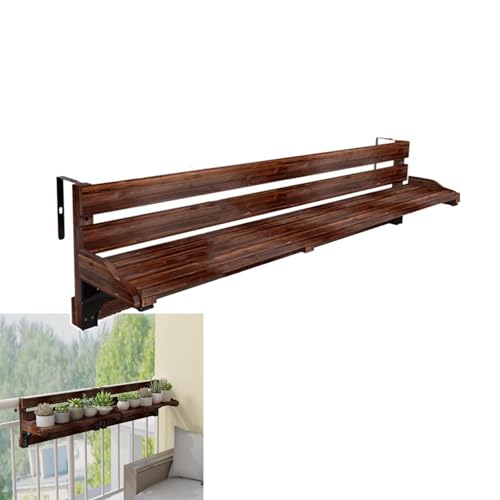 Table pliante murale en bois avec rabat robuste peu encombrant - 2