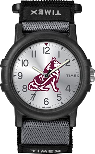Image of Timex Unisex Collegiate Recruit 38mm Watch - Tennessee Volunteers with Black Fabric Strap