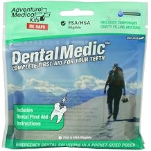 Adventure Medical Kits Dental Medic Kit - Travel Dental Kit for Emergency Tooth Care - Includes Orasol Gel, Tural Tea, Temporary Cavity Filling & More