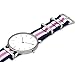 MOMENTO Correa de Reloj de Zulu Nailon para Mujer y Hombre con...