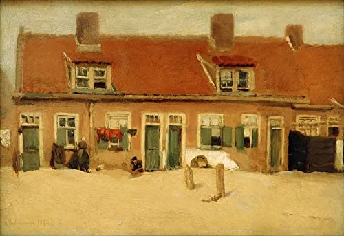 Affiche Impression Prints de prestige Max Liebermann sur toile d'art 60x90cm