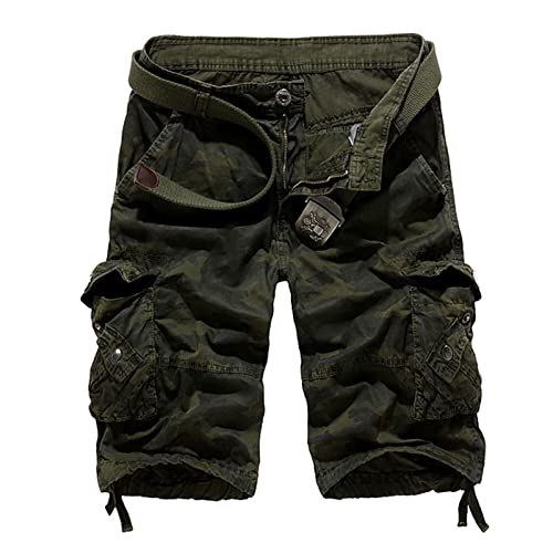 shorts-herren-sommer-blau-running-shorts-herren-Herren-Overall-mit-Knopfleiste-Baumwolle-mehrere-Taschen-Shorts-modische-Hose-jeans-herren-stretch-grau