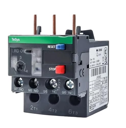 Relais de surcharge LRD16C tripolaire protège votre contacteur LC1D de 10A