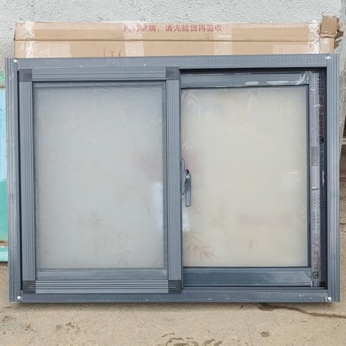Ventana para casas móviles con vidrio templado de seguridad y mosquitera integrada
