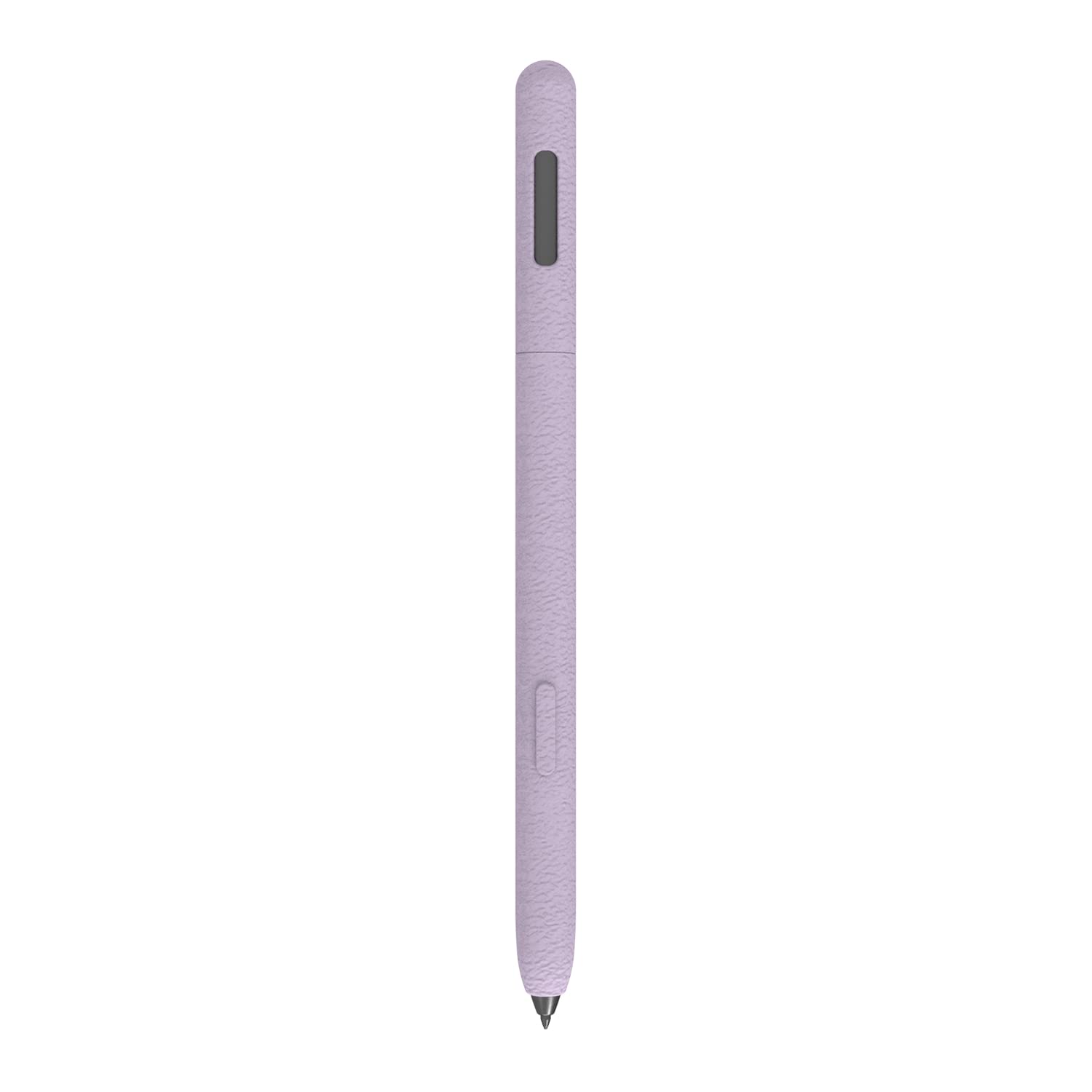 Funda de silicona para Samsung Galaxy Tab S7 FE con agarre suave morado 8