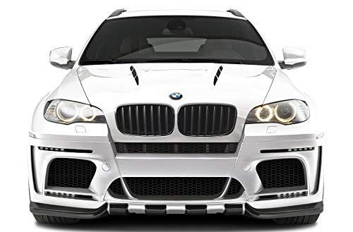 Aero Function AF-5 Wide Body Front Bumper Cover Compatible with 2008-2014 BMW X6-1 Piece