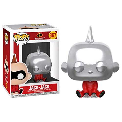 Funko - Figurine Disney Incredibles 2 - Jack Jack Metallic Exclu Pop 10Cm - 0889698302005