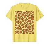 Camisa con Estampado de Jirafa para Adultos, Hombres, Mujeres y niños, Disfraz de Jirafa Camiseta
