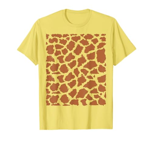 Chemise imprimée Girafe Adulte Homme Femme Enfant Girafe Costume T-Shirt