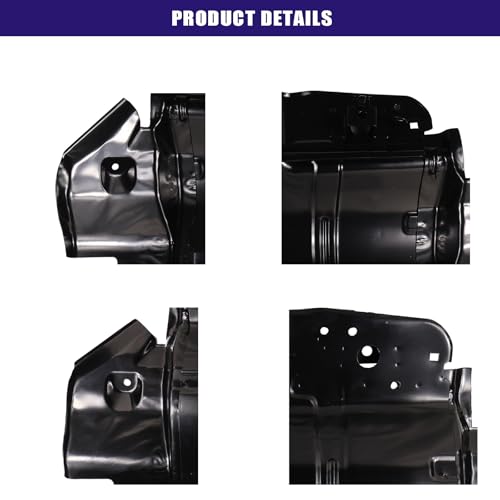 Image of Engine Splash Shield Skid Plate 51410-0C010, Compatible with Toyota Tundra 2007-2019, Sequoia 2008-2022, Engine Under Cover Assembly, Undercar Shield Protection Board Guard