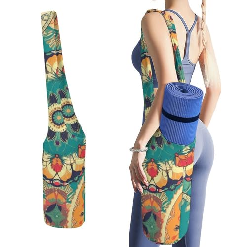 Sac de transport pour tapis de yoga grande capacité pour ranger vos affaires