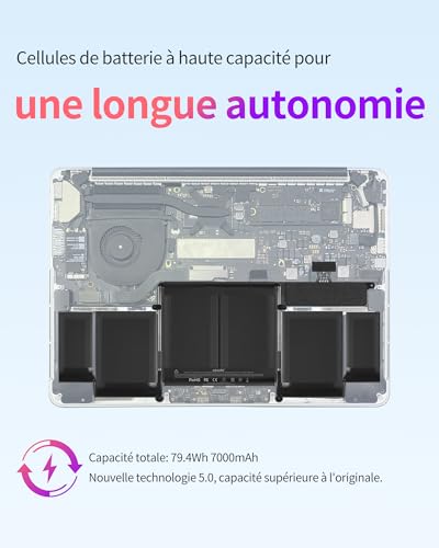 Batterie MacBook Pro A1502 résout les coupures de votre 13 pouces Retina 2013 2014 2015 ASMARK
