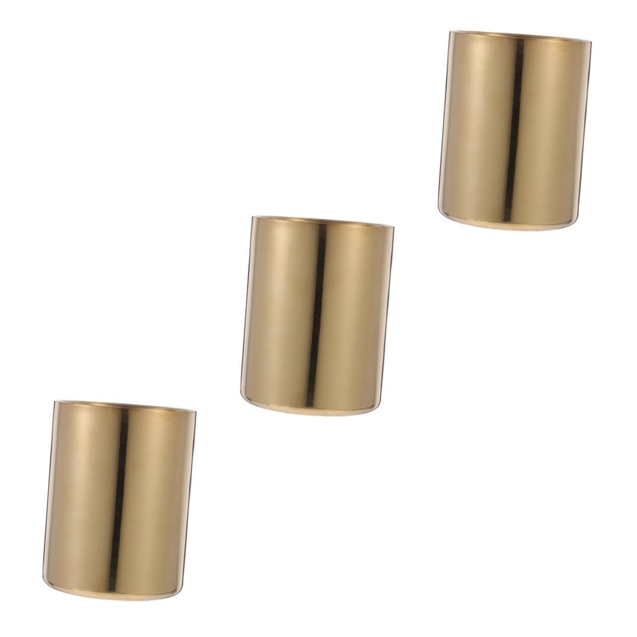 OSALADI 3 Pezzi Portapenne Inossidabile Organizer Scrivania Elegante per Ufficio e Make Up per Scrivanie e Decorazioni Capacità Ampia per Cancelleria e Cosmetici