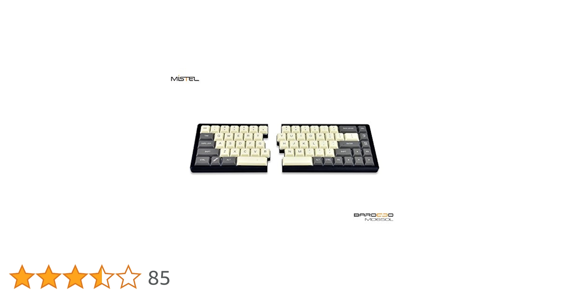 Amazon.co.jp: Mistel BAROCCO MD650L 分離式 メカニカル