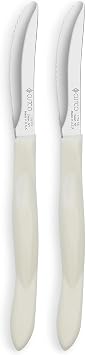 Cutco Model #1759 TWIN PACK - 2 Steak/Table Knives with White Pearl Handle