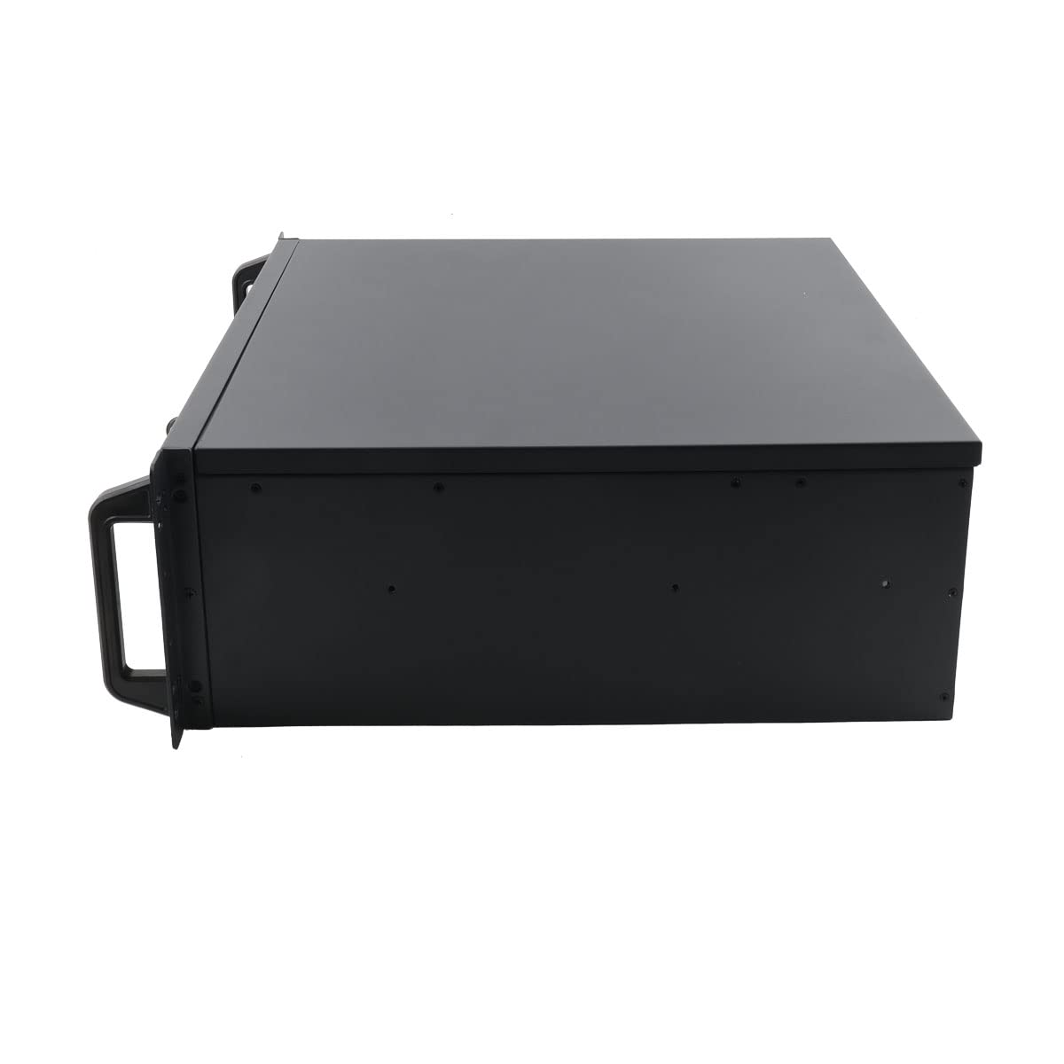 Chassis Server 4U Rackmount, Armadio di Rete 4U per Server, Compatibile con Schede Madri ATX/M-ATX/Mini-ITX, 7 Alloggi HDD 3,5" + 2 Alloggi 5,25", 7 Slot PCI, Raffreddamento 120mm