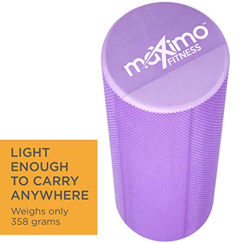 Foto von Maximo Fitness Faszienrolle für Wirbelsäule & Rücken, Beine, Arme (45x15 cm) - Mittel-Harte Massagerolle für Yoga, Pilates, Regeneration nach Sport
