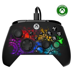 Turtle Beach Afterglow Ignite Wired RGB Gaming Controller for Xbox & PC – Customizable RGB, Remappable Buttons, Hall-Effect Hair Triggers, 10ft Cable, Officially Licensed by Xbox – Time Machine