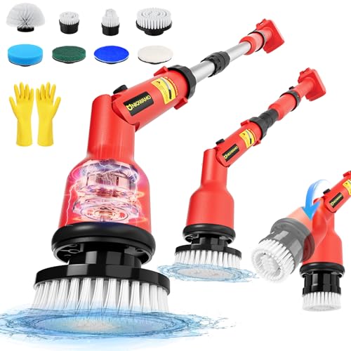 Image of Uniqwamo Electric Spin Scrubber Compatible for Milwaukee 18V Battery