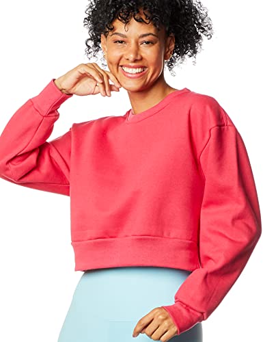 Sueter Cropped Simples, Reserva, Feminino, Pink, G