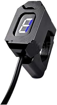 Motorcycle Digital Speed Indicator for Malaguti for Dune 125 All Years for DuneX 125 All Years Motorcycle Gear Indicator 1-6 Level Digital Gear Meter