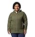 Columbia Women's Switchback II Lined Long Rain Jacket, Stone Green, X-Large
