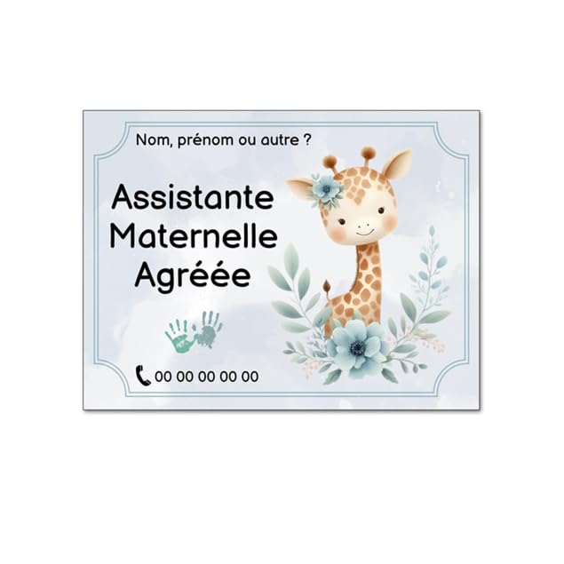 Pancarte nourrice pour identifier facilement votre maison d'assistant