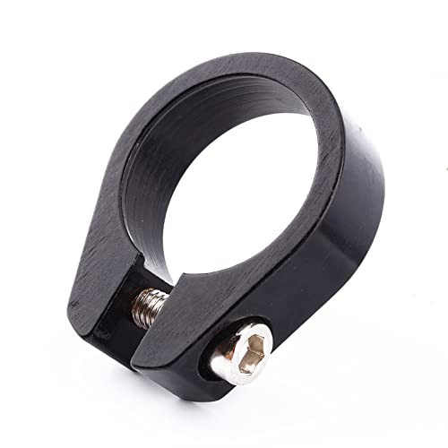 SPYMINNPOO 31.8mm Seat Post Clamp, Bike Saddle Post Collar, Aluminum Alloy Mountain Bike Seat Post Clamp