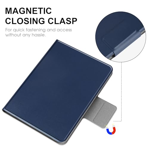 HoYiXi Universal Case For 6.8-Inch ,7-Inch eReaders.Compatible with Kindle, Kobo, Paperwhite, PocketBook, Tolino eReaders. Elastic rope Cover For 6\" -7\" E-Book Readers.Blue