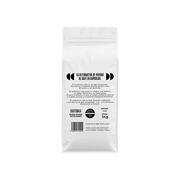 Incapto Café en Grano Natural - Café Especialidad | Café Guatemala Grano | Café en Grano Arábica 100% | +80 puntos SCA… - Imagen 3