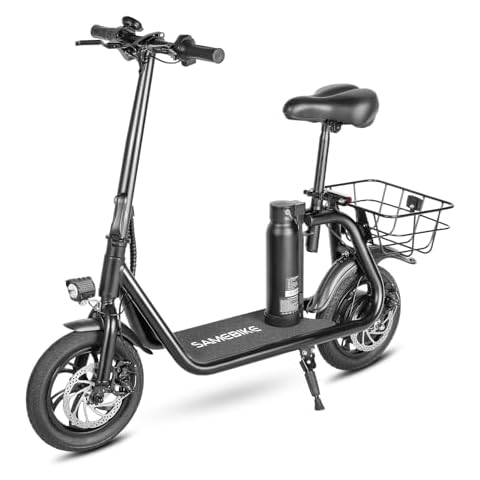 SAMEBIKE C01 Electric Scooter with Saddle Cover