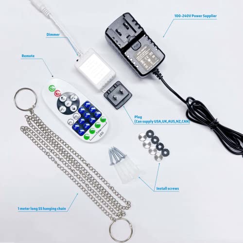 GITM Custom Neon Signs for Wall, Personalized Large LED Lights for Name Logo Wedding Birthday, Home Decor, Bar Cafe Studio- Ideal Gift for Christmas, Valentine's Day