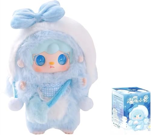 Briskyjp YOOKI 第三弾 暖かいバニーシリーズ ブラインドボックス 1個ボックス 高約20cm ABS&ポリエステル製 かわいい ぬいぐるみキーホルダー 塗装済み ペンダント プレゼント (ランダム1個)の画像