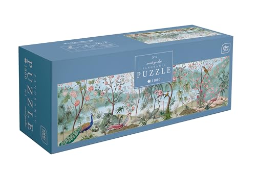 Interdruk - Puzzle Panoramique Adulte 1000 Pièces - Jardin Secret N°3 Coloré