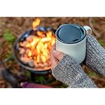 Outland Living Portable Propane Fire Pit, 19-inch, 58,000 BTU with Fire Pit Cover & Carry Kit, Smokeless Gas Firebowl | Perfect for Camping, Patio, Backyard, Tailgating, Deck, RV| Black 893 Deluxe - Image 3