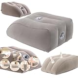 抱き枕 オナホール挿入口付き【ユニークな3穴設計のシミュレーションディルド固定パッド】ハンズフリー セックス枕 インフレータブル オナニー マット オナホール 固定 マルチポジション 大人のおもちゃのアクセサリー クッション ハンズフリー 収納便利 マチック マシン 対応 女性用アダルトグッズ バレない ディルド固定 オナホ クッション 5秒のインフレ (ハンズフリー セックス枕)