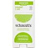 Schmidt's Natural Deodorant, Aluminum Free | Bergamot and Lime | 24 Hour Protection | Vegan | 2.65 oz