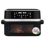 Instant Pot Vortex VersaZone 12L Air Fryer, PFAS Free, Large, Twin 6L Baskets, 8-in-1, Dehydrate, Grill, Bake, Roast, Reheat, Easy Clean, Dishwasher Safe, Black Pepper