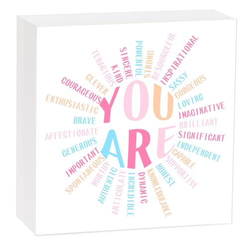 Inspirational Sun Wooden Box Sign Office Desk Decor