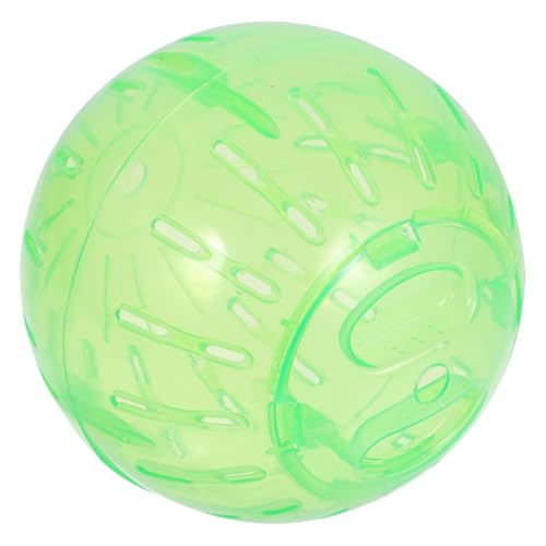 Happyyami Green 10cm Hamster Running Ball Small Pet Running Ball Encourage Exercise Interactive Playtime