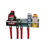 Pit Posse 465 - Garage/Trailer Storage Organizer - Tie-Down Hangers - Aluminum Rack Holder Shelve -...