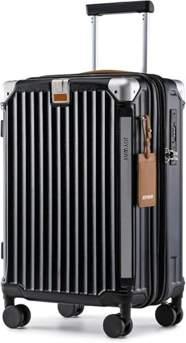Joyway Maleta de Cabina 20'', ABS Maletas de Viaje Mano Ultraligeras, Expandible 25%, Ruedas 360° Antideslizantes y Silenciosas, Cerradura TSA con Portavasos Joyway Maleta de Cabina 20'', ABS Maletas de Viaje Mano Ultraligeras, Expandible 25%, Ruedas 360° Antideslizantes y Silenciosas, Cerradura TSA con Portavasos