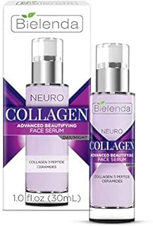 Bielenda Neuro Collagen - Face Serum Anti Ageing Fills Fixed Wrinkles Improves Elasticity Of The Skin Smoothes Restores Vitality And Radiance - Neuro Collagen - Face Serum Day/Night - 30 ml