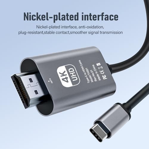 Adaptateur Thunderbolt vers HDMI 4K fluide pour MacBook Air M2