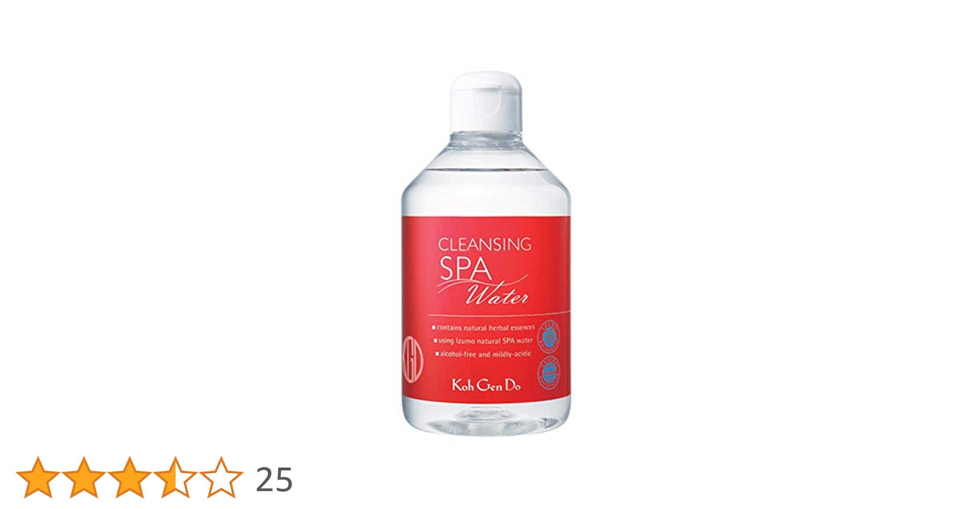 Amazon | 江原道 クレンジングウォーター 650ml ビッグボトル