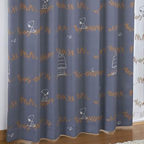 �s�[�i�b�c(Peanuts) �X�k�[�s�[ SNOOPY 2���Ռ� �ՔM�J�[�e�� 2���g ���[�t ��100×178cm�� �_�[�N�O���[KO-3