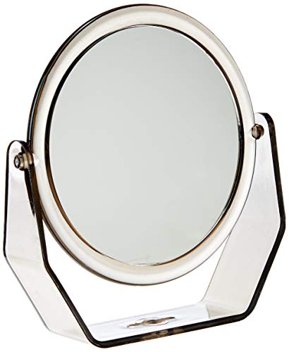 Espelho Grande Duplo com Base de Apoio em Plástico, 4102, Marco Boni, Cores Sortidas, 1 Unidade